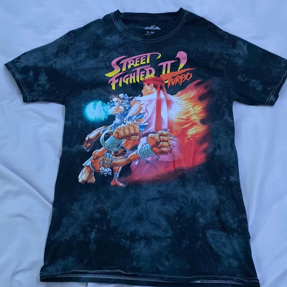 Used Street Fighter Shirt.